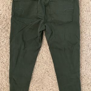 Green American eagle jeans